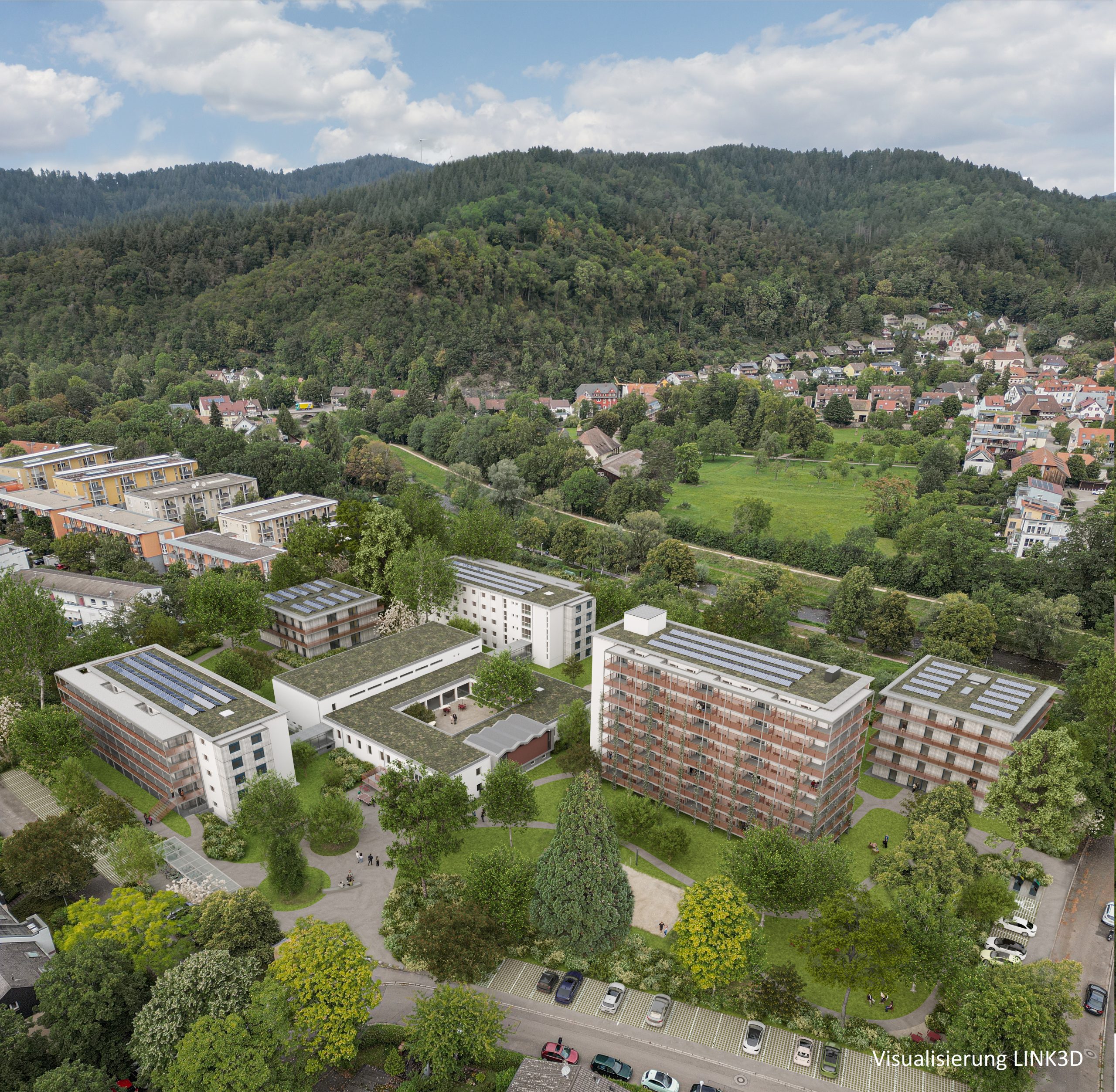 Sanierung, Umbau, Anbau und Nachverdichtung Studierendenwohnheim St. Alban in Freiburg